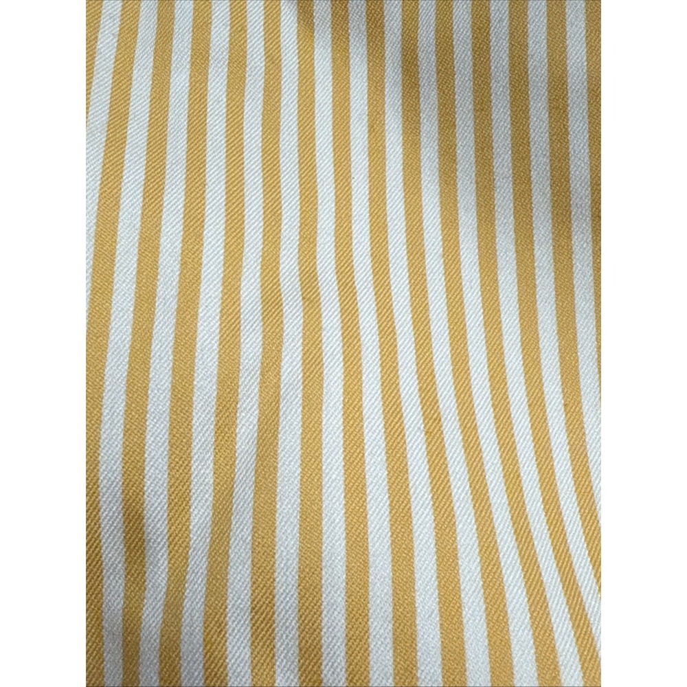 BROOKS BROTHERS‎ A Line Wrap Skirt Womens Orange Striped Lined Woven In  Italy 4 - Picture 9 of 9